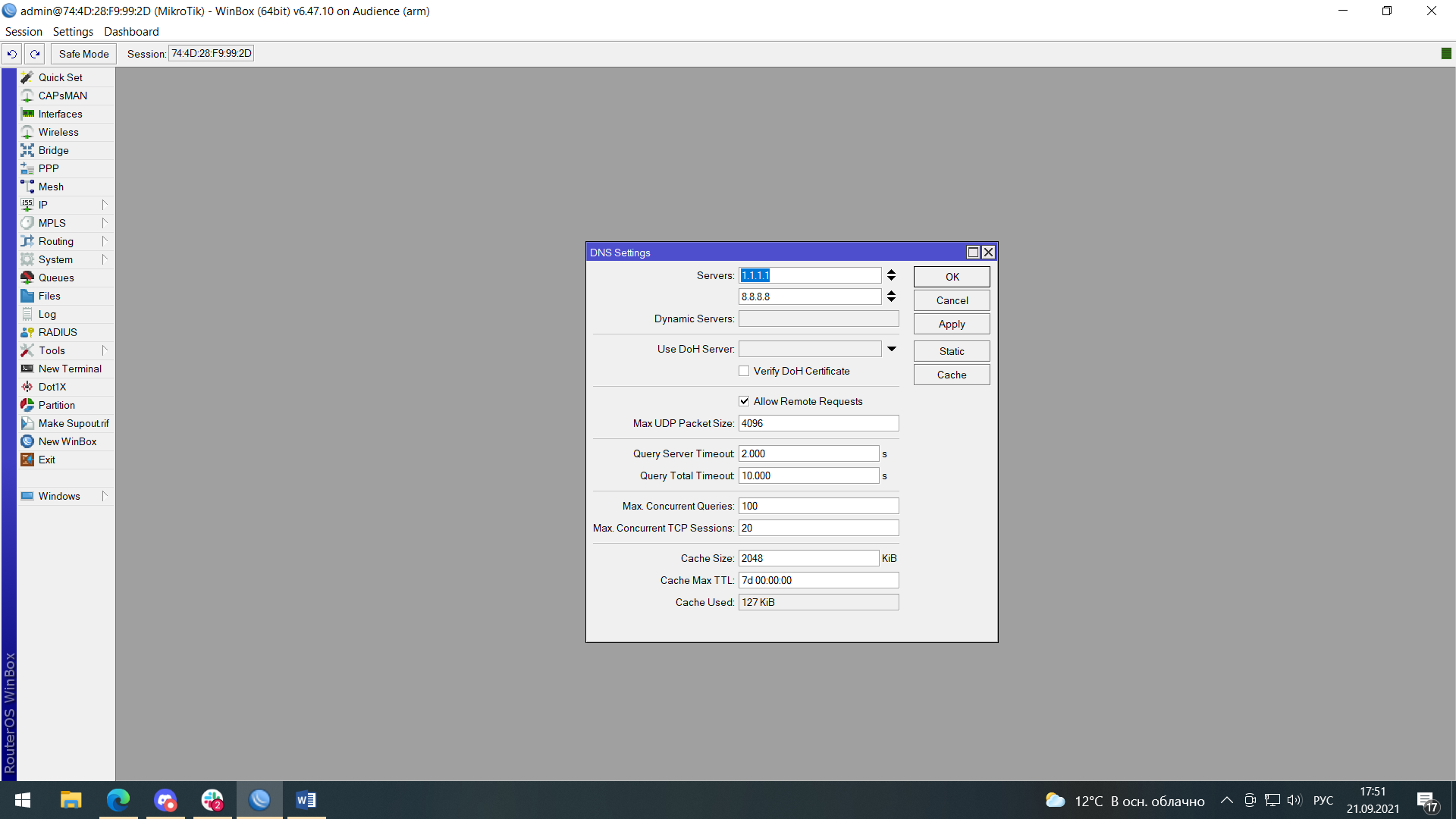 mikrotik routeros configuration files examples